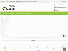 Tablet Screenshot of isikgold.com